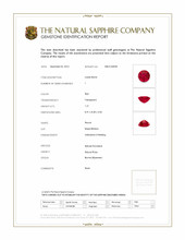 1.21 Ct. Ruby from Burma (Myanmar) Scan Report