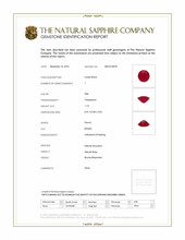 1.13 Ct. Ruby from Burma (Myanmar) Scan Report