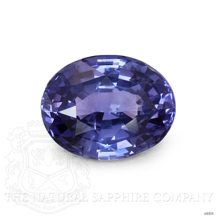 3.34 Ct. Violet Sapphire from Ceylon (Sri Lanka)