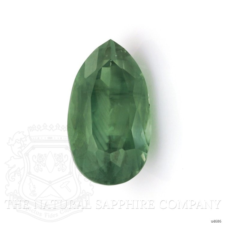 6.49 Ct. Bluish Green Sapphire from Montana