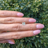 1.31 Ct. Yellowish Green Sapphire from Montana Life Style