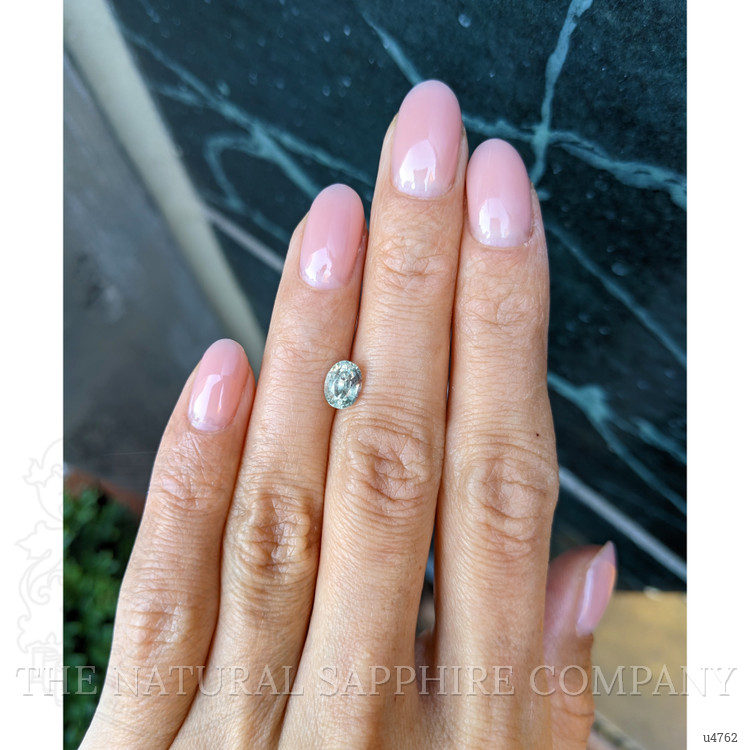 1.25 Ct. Yellowish Green Sapphire from Montana