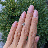 1.25 Ct. Yellowish Green Sapphire from Montana Life Style