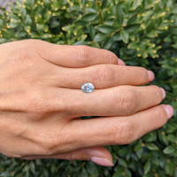 1.79 Ct. Bluish Green Sapphire from Montana Life Style