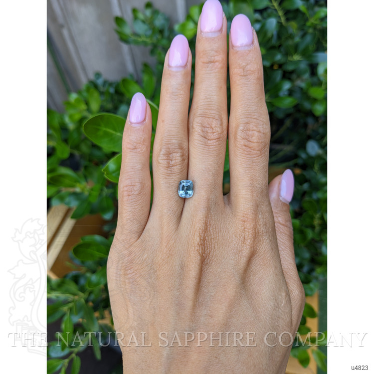 2.43 Ct. Greenish Blue Sapphire from Montana