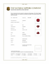 0.45 Ct. Ruby from Burma (Myanmar) Scan Report
