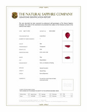 0.65 Ct. Ruby from Burma (Myanmar) Scan Report