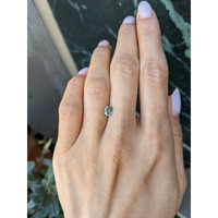 0.91 Ct. Bluish Grey Sapphire from Montana Life Style