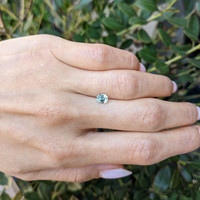 0.91 Ct. Bluish Grey Sapphire from Montana Life Style