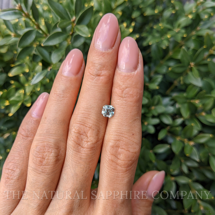 1.15 Ct. Bluish Green Sapphire from Montana