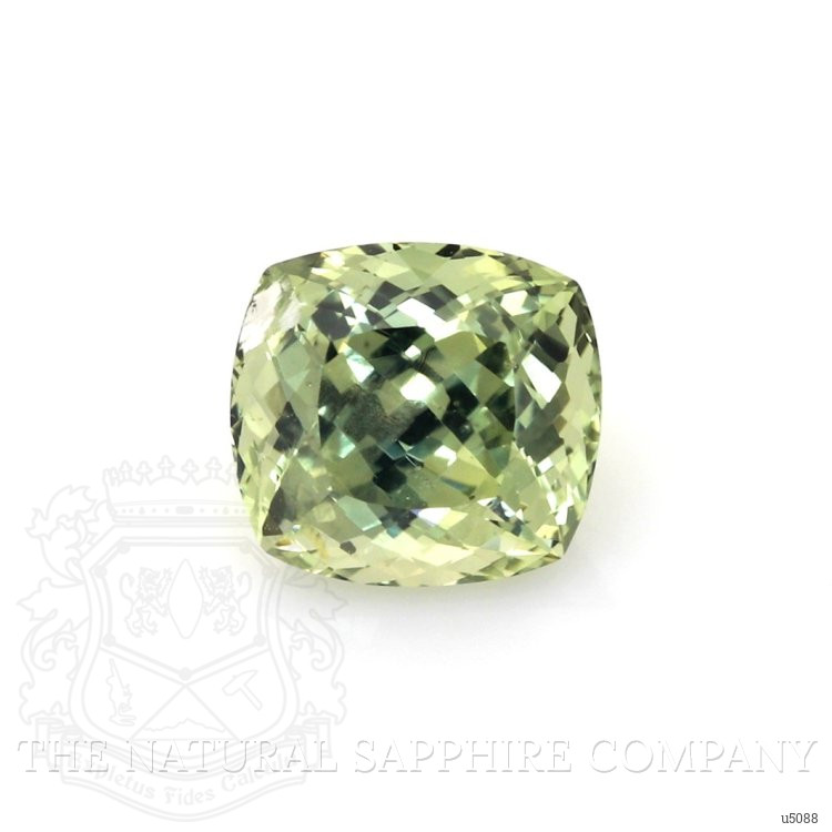 2.09 Ct. Yellowish Green Sapphire from Montana