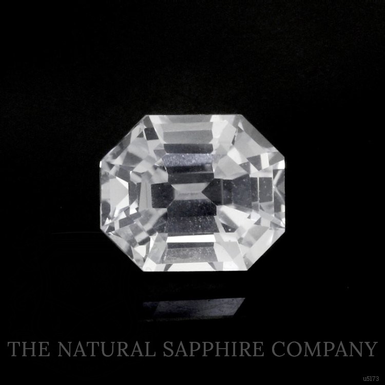1.07 Ct. White Sapphire from Ceylon (Sri Lanka)