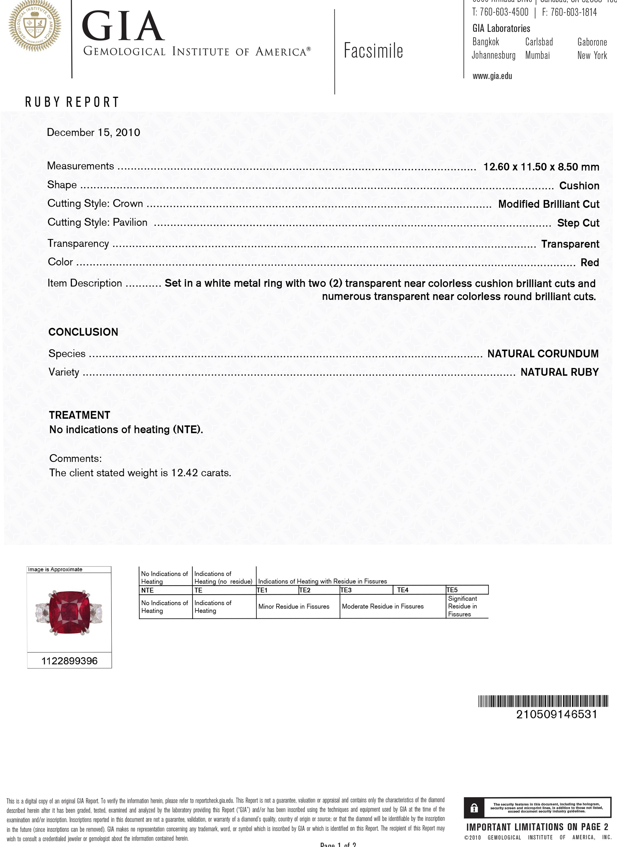 3.94 Ct. Ruby from Burma (Myanmar)
