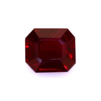 Accent Stones Ruby Pendant 1.03 Ct., 14K Yellow Gold Combination Stone