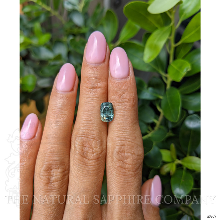 3.20 Ct. Green Sapphire from Montana