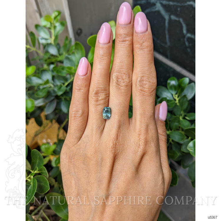 3.20 Ct. Green Sapphire from Montana