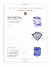1.45 Ct. White Sapphire and Natural Diamond Antique Style Ring, 14K White Gold 3 D Scan Report