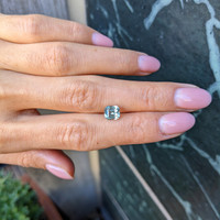 1.94 Ct. Greenish Brown Sapphire from Montana Life Style