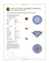 0.70 Ct. Reddish Orange Sapphire and Natural Diamond Pave Ring, 14K White Gold 3 D Scan Report