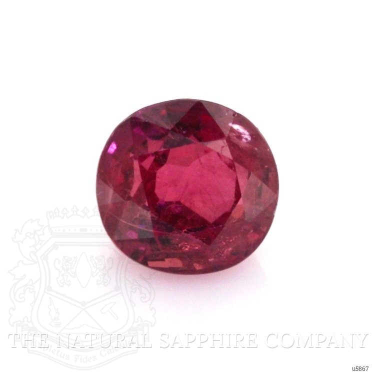 0.93 Ct. Reddish Pink Sapphire from Burma (Myanmar)