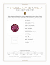 0.14 Ct. Ruby from Burma (Myanmar) Scan Report