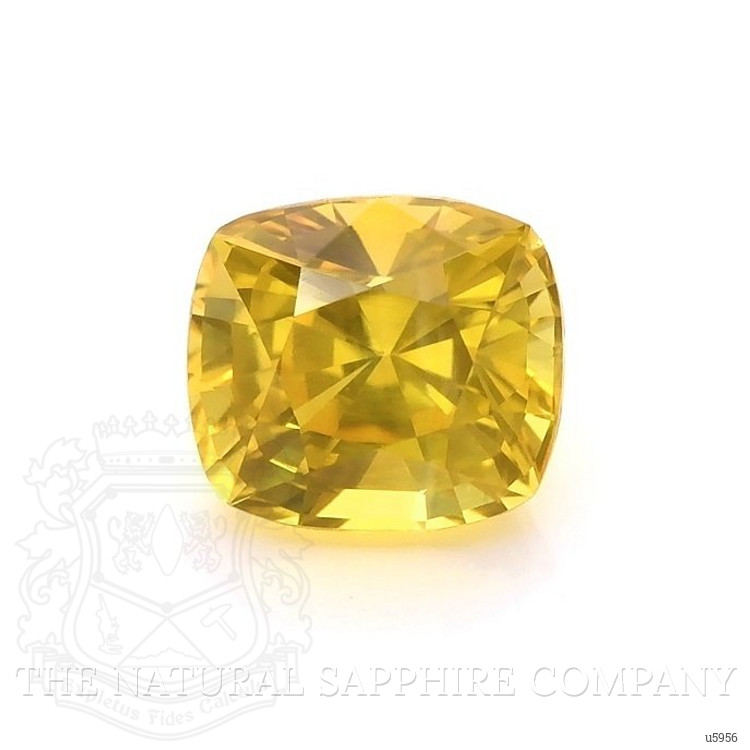 1.47 Ct. Orangish Yellow Sapphire from Ceylon (Sri Lanka)