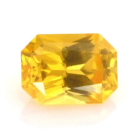 1.20 Ct. Orangish Yellow Sapphire from Ceylon (Sri Lanka) Video