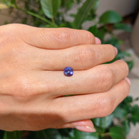 1.06 Ct. Purple Sapphire from Ceylon (Sri Lanka) Life Style