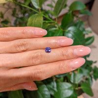 1.06 Ct. Purple Sapphire from Ceylon (Sri Lanka) Life Style