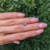1.03 Ct. Pinkish Purple Sapphire from Ceylon (Sri Lanka) Life Style