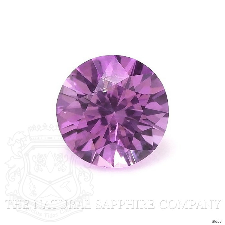 0.68 Ct. Purplish Pink Sapphire from Ceylon (Sri Lanka)