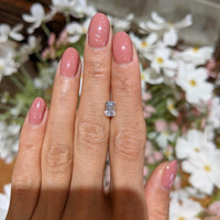 1.17 Ct. White Sapphire from Ceylon (Sri Lanka) Life Style