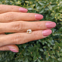 1.45 Ct. Orangish Yellow Sapphire from Ceylon (Sri Lanka) Life Style