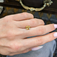 1.65 Ct. Yellow Sapphire from Madagascar Life Style