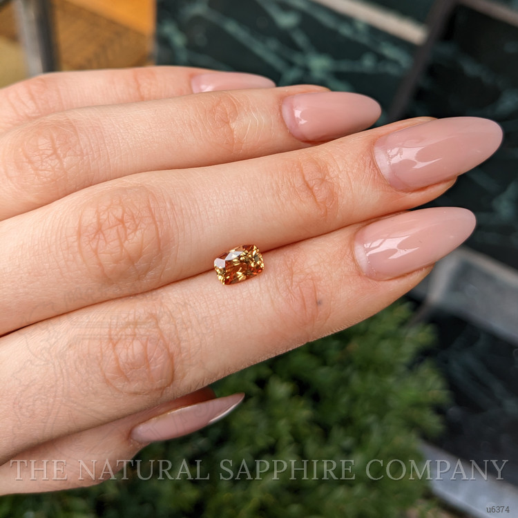 1.71 Ct. Orangish Brown Sapphire from Madagascar