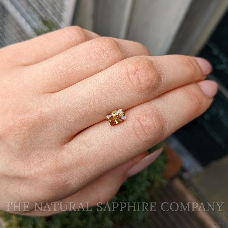 1.71 Ct. Orangish Brown Sapphire from Madagascar