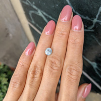 1.66 Ct. Bluish Green Sapphire from Montana Life Style