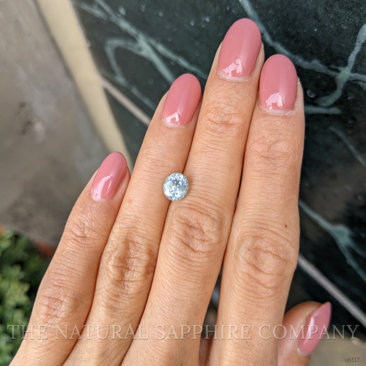 1.66 Ct. Bluish Green Sapphire from Montana