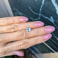 1.48 Ct. Greenish Blue Sapphire from Montana Life Style