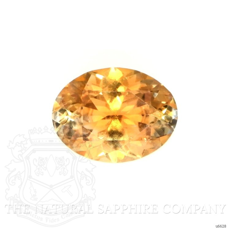 0.59 Ct. Peach Sapphire from Montana