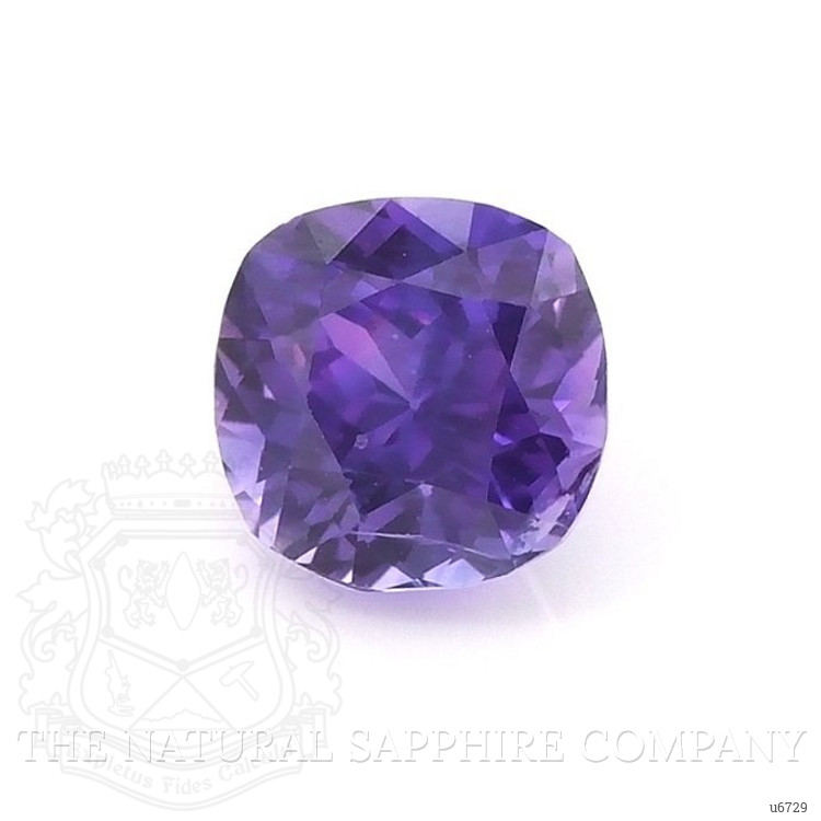0.66 Ct. Violet Sapphire from Ceylon (Sri Lanka)