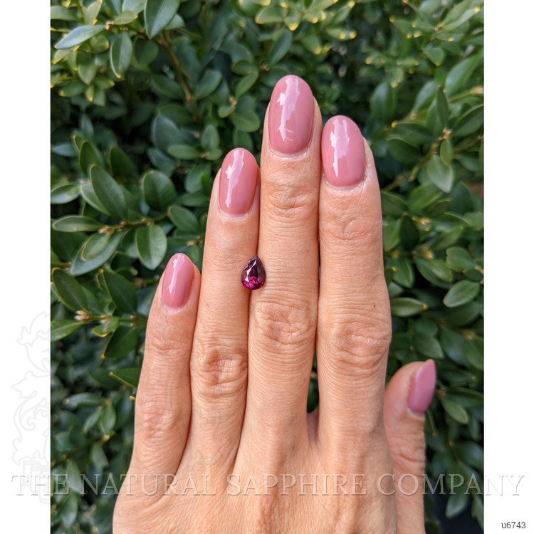 1.31 Ct. Pinkish Purple Sapphire from Ceylon (Sri Lanka)