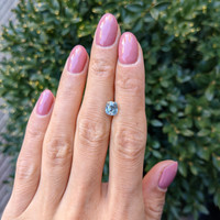 1.93 Ct. Bluish Green Sapphire from Montana Life Style