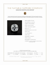 1.79 Ct. Green Sapphire from Montana Scan Report