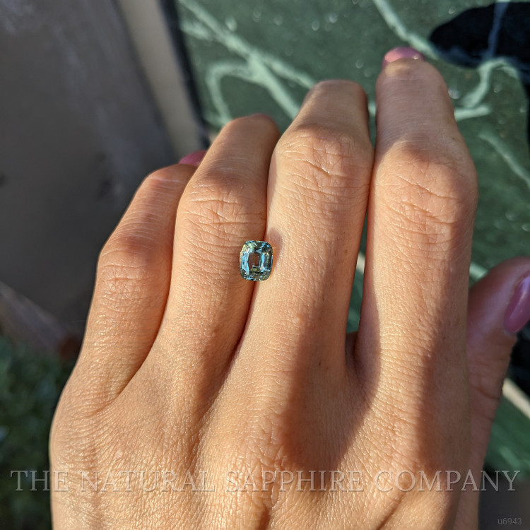 1.42 Ct. Yellowish Green Sapphire from Montana