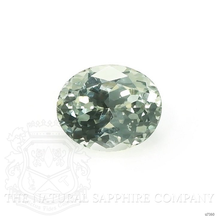 1.26 Ct. Green Sapphire from Montana