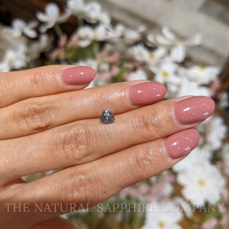 1.00 Ct. Grey Sapphire from Montana