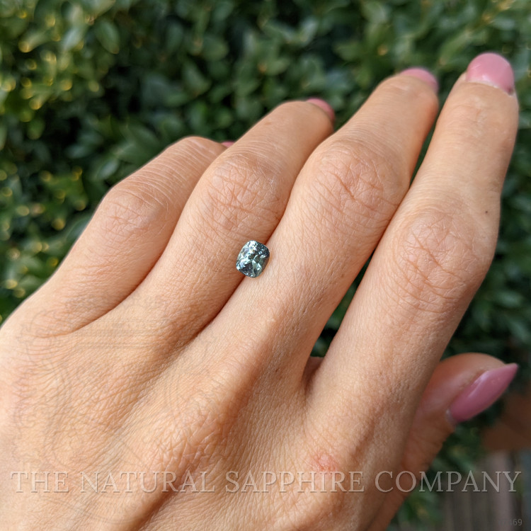 1.06 Ct. Yellowish Green Sapphire from Montana