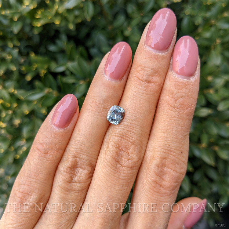 1.60 Ct. Greyish Blue Sapphire from Montana