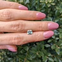 1.59 Ct. Yellowish Green Sapphire from Montana Life Style